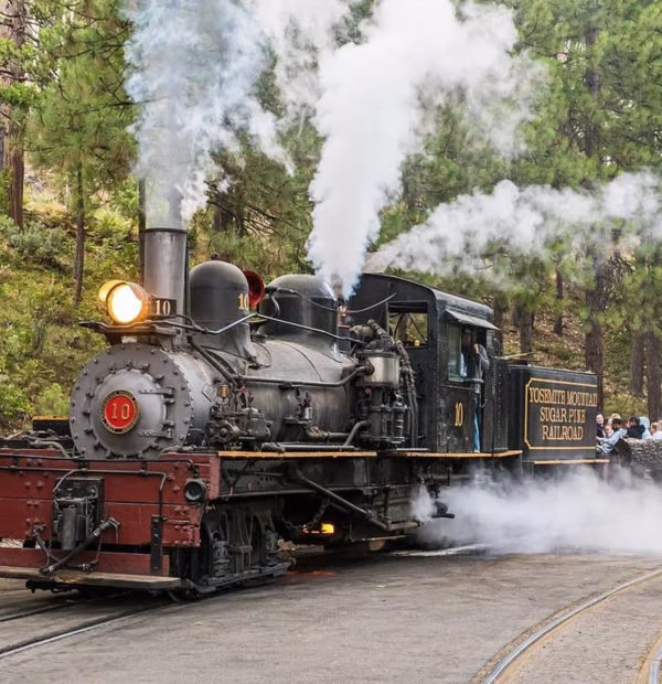 Yosemite Mountain Sugar Pine Railroad Ride with Narration